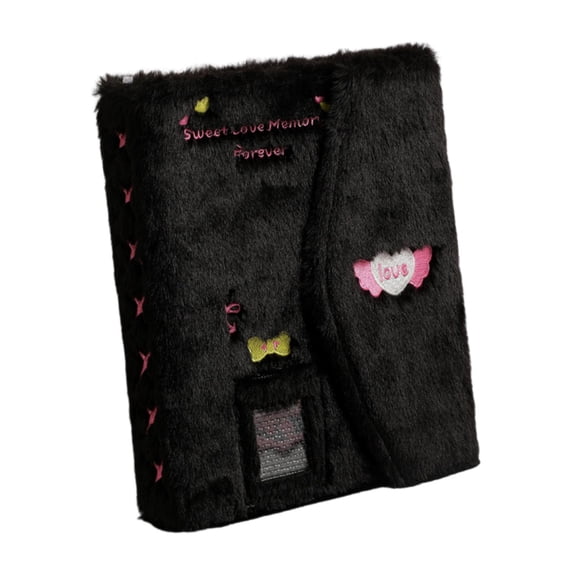Lazsy Binder Photo Album Photocard Binder Cute Lightweight Photo Card Holder Photocard Black