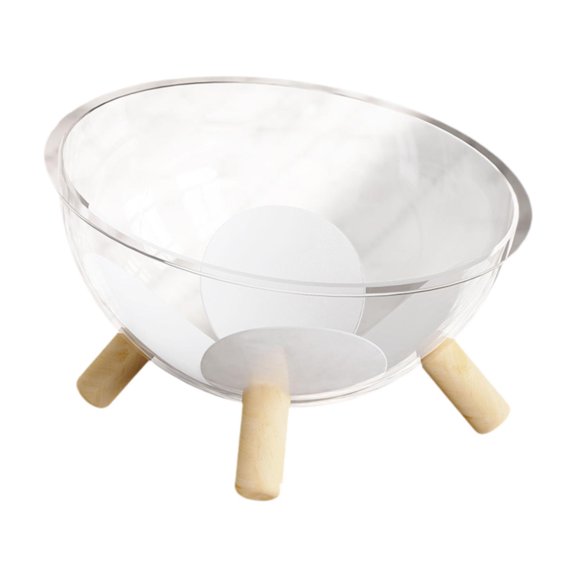 Lazsy Cat Space Capsule Transparent Ornament Portable Versatile Furniture Accessories