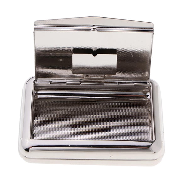 Lazsy Cigarette Portable Smoking Pipe Tobacco Storage Case Metal Box Pattern Design