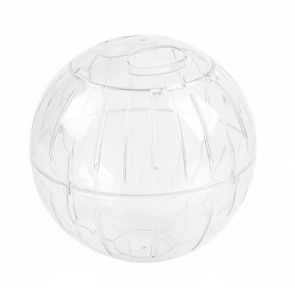Lazsy Clear Hamster Ball Transparent Hamster Exercise Sphere Portable for Hamsters, Indoor
