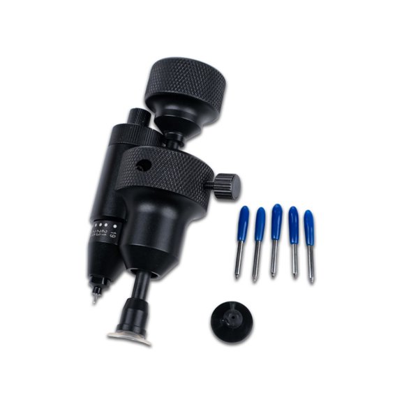 Lazsy Detection System Hole Cutter Scale Parking Cutter Adjustable Blades Depth Vehicle Equipment for Professionals, Radar Hole Cutter