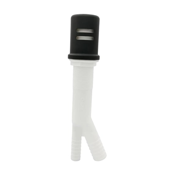 Lazsy Dishwasher Air Gap Kits Replacement Easy Installation,Universal for Kitchen Sink black
