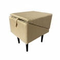 thumbnail image 1 of Lazsy Dog Stair Ramp Combination-in-1 Foldable Dog Ramp Portable Wooden Animal Step Stool for Small Dogs, Khaki, 1 of 10