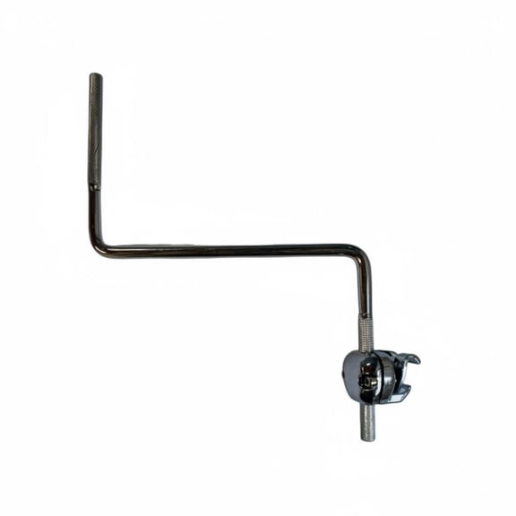 Lazsy Drum Cymbal Extension Arm Multi-Functional Clamping Cymbal Reach Arm Adjustable Drum Set Extension Mount for Studio Audio Production
