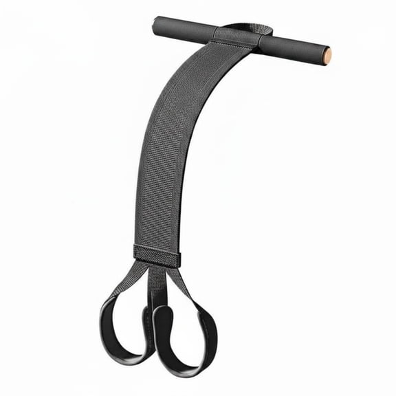 Lazsy Foot Pedal Pull Rope Multi-Functional Sit-up Assistant Strap Portable Abdominal Exercise Band for Home, Office, Outdoor