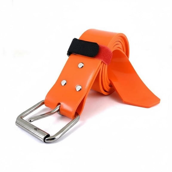 Lazsy Freediving Weight Belt Adjustable Length Water Sports Gear Quick Release Buckle for Freedivers, Divers