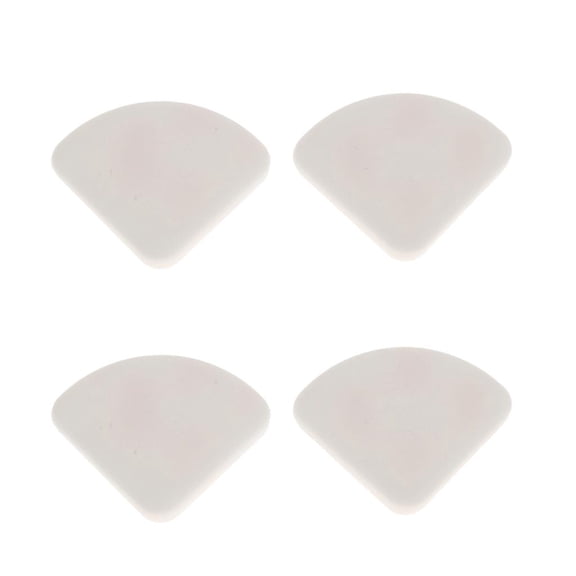 Lazsy Glass Table Desk Edge Guard Protector Bumpers Soft Corners Cushion White