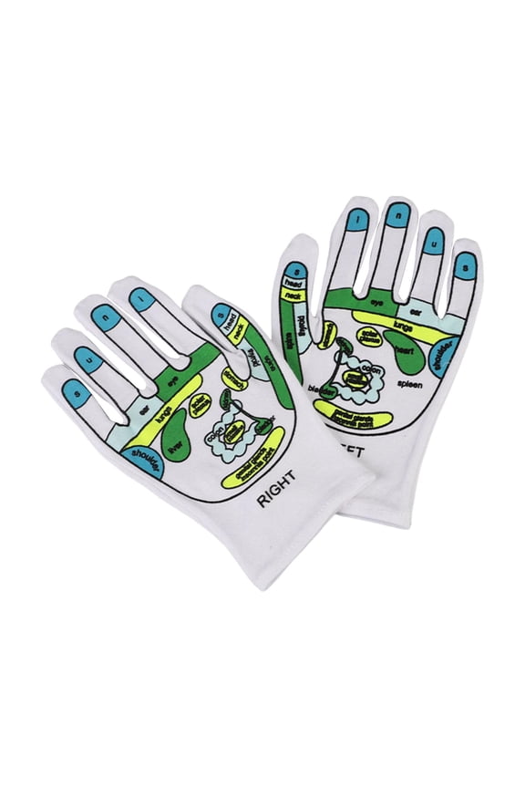 Gloves Science Learning Kit with Acupoints Points Soft for Teaching Practice