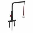 thumbnail image 1 of Lazsy Golf Hitting Practice Aid Adjustable Height Golf Swing Training Stable Ground Stake Training Equipment for Beginners, Backyard, 1 of 10