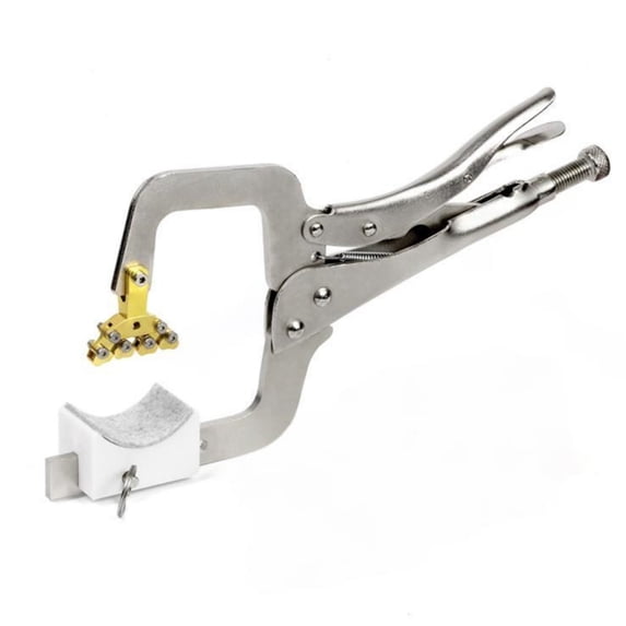 Lazsy Guitar Fret Press Clamp Tool with Curved Caul and 3 Support ...