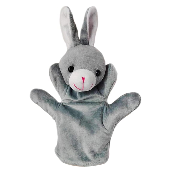 Lazsy Hand Puppets Doll Props Toy Educational Role Play Pretend Finger Puppets Toy for rabbit