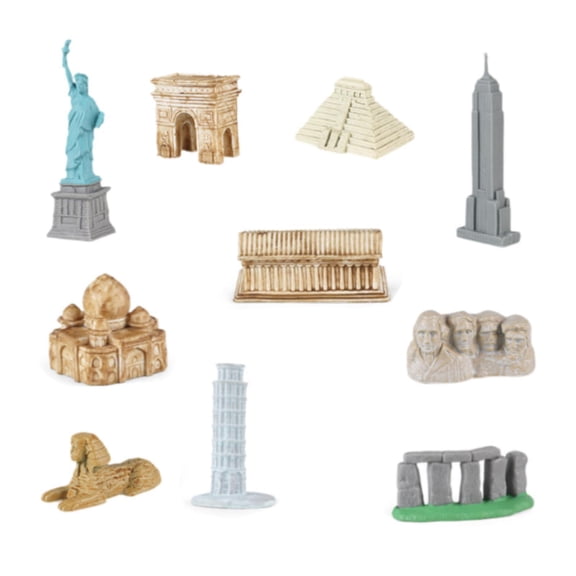 Lazsy Historical Landmarks Building Kits Architecture Set Architecture World Buildings 10 pieces