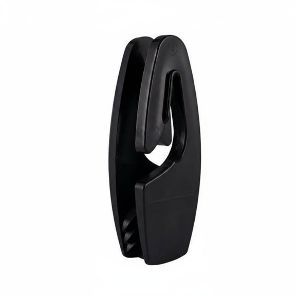 Lazsy Hull Protector Line Clip Rapid Adjust Yacht Hull Protector Clip Easy Installation Dock Line Adjuster for Boating, Black 13MM