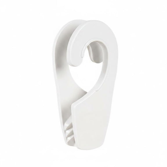 Lazsy Hull Protector Line Clip Rapid Adjust Yacht Hull Protector Clip Easy Installation Dock Line Adjuster for Boating, White 25MM