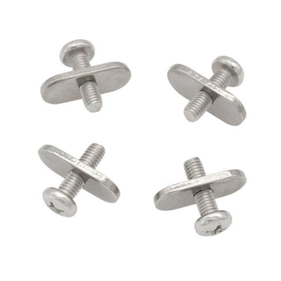 Lazsy Kayak Track Hardware 304 Stainless Steel Kayak Rail Nut Kit   Threaded Hole Canoes Track Screw Kit for Kayaking, Canoeing, M6 Ss Track Nuts and