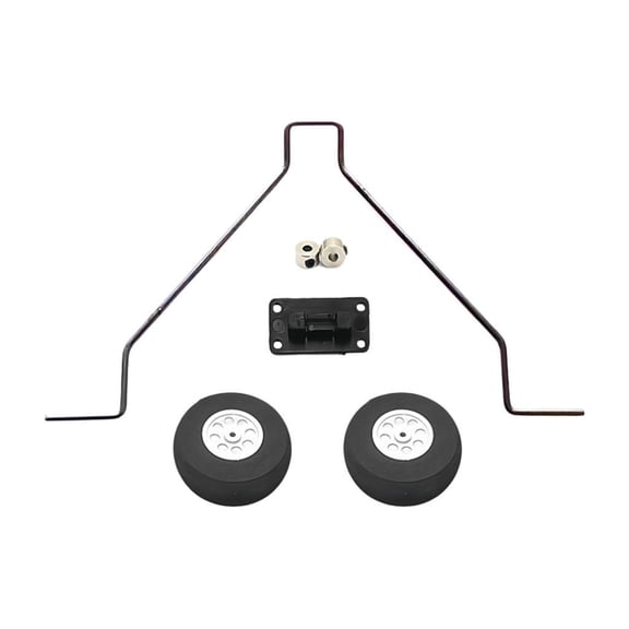 Lazsy Landing Gear Kit, Mounting Hardware, RC Model Airplane, Remote Control, Airplane