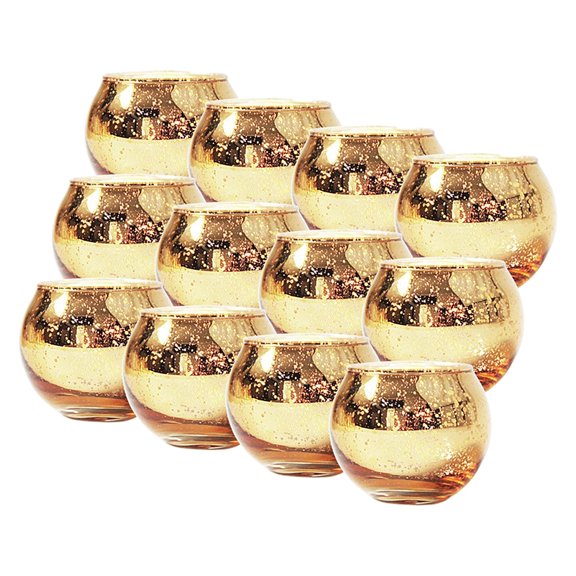 Lazsy Loviver 12pcs/set Candle Holders for Votives and Tea Lights Candles Dining and A