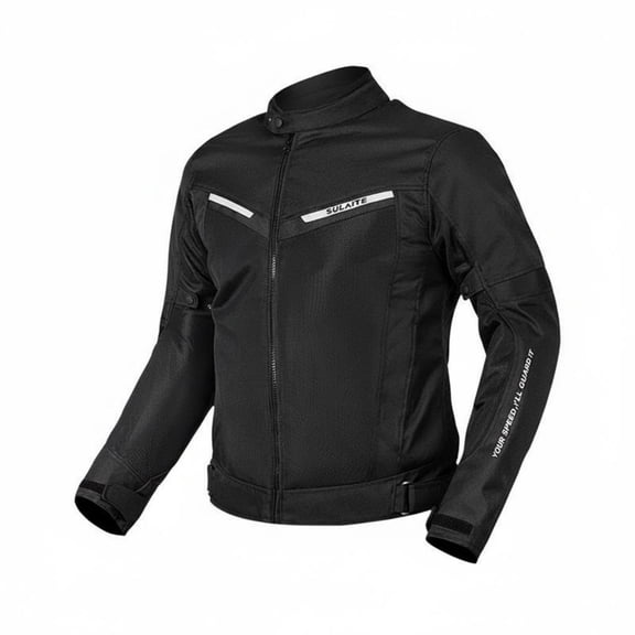 Lazsy Mesh Motorcycle Jacket Breathable Summer Riding Jacket Vented Impact-Resistant Gear for Riders, Motorcyclists