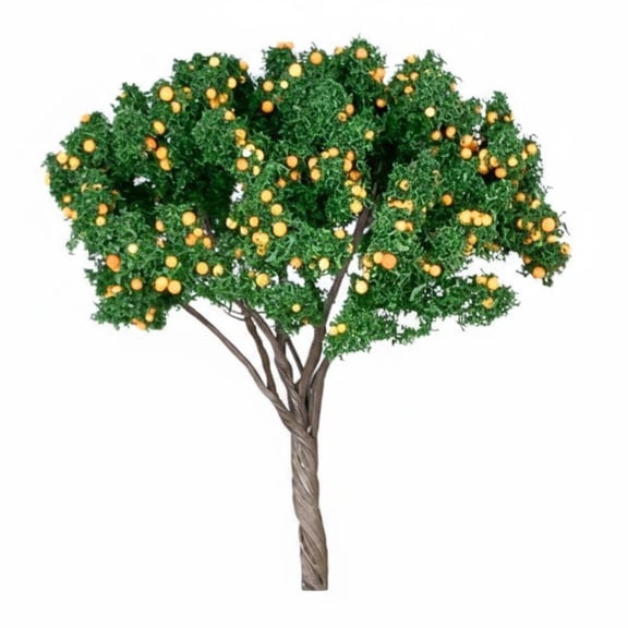 Lazsy Miniature fruit Tree DIY Artificial Fruit Tree Model High Simulation Small Plant Decor for Crafters, Hobbyists, Micro Landscape, Sand Table, Dioramas, 12CM