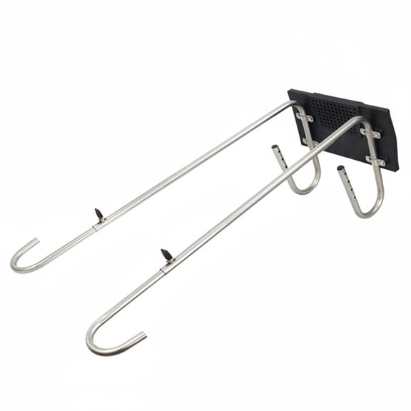 Lazsy Outboard Engine Bracket Easy Installation Outboard Motor Bracket Material Inflatable Boat Motor Mount for Fishermen, Anglers, Fishing, Type C Extended