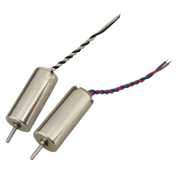 Lazsy Pack / 2pcs Drone CW CCW Motor Engine Fit RC Model Drone Toy