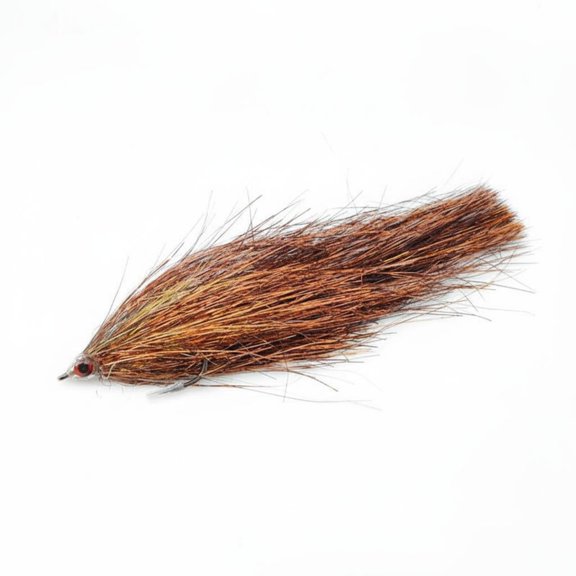 Lazsy Pike Streamer Fly Hand-Tied Barracuda Fly Lure Angling Equipment