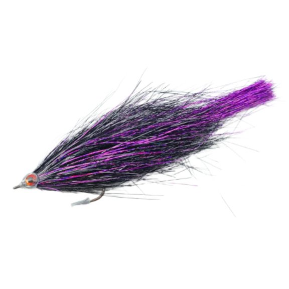 Lazsy Pike Streamer Fly Hand-Tied Barracuda Fly Lure Angling Equipment