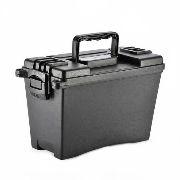Lazsy Portable Tool Case Dustproof Water Resistant Utility Case Rugged Construction Heavy Duty Storage Box for Mechanics