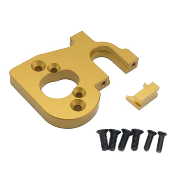 Lazsy RC Car Motor Mount Base Fits for 144001 1:14 RC Car Truck Spare Parts Golden