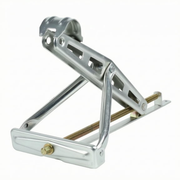 Lazsy RV Stabilizer Jack Galvanized Trailer Support Leg Foldable Folding Stabilizer Leg, 1 Support Leg