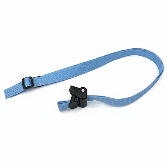 Lazsy Recline Strap Adjustable Pushchair Adjustment Belt Universal Fit Pram Buckle Strap for Travel, Outdoor, Blue