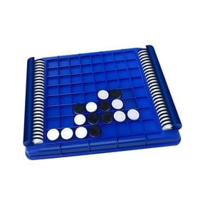 Lazsy Reversi Strategy Board Game Educational Toy for Home Travel Family Game Tabletop without penalty disc
