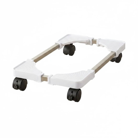 Lazsy Rolling Computer Chassis Stand Locking Wheels Computer Desktop Cart Universal Fit Adjustable Stand Home Desk