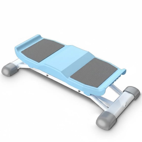 Lazsy Ski Stepper Full Overall Body Sculpting Rocking Step Machine High Efficiency Home Step Machine, Blue