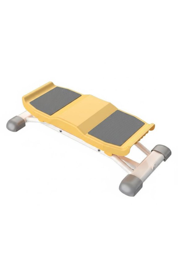 Ski Stepper Full Overall Body Sculpting Rocking Step Machine  High Efficiency Home Step Machine, Yellow