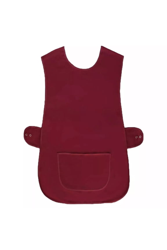 Smock Easy to Wear Sleeveless Apron Vest Washable Barber Apron Vest for Barbers, Waiters