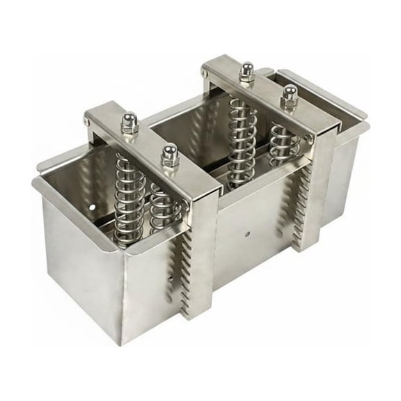 Lazsy Stainless Steel Meat Forming Effortless Press to Clean Beef Press Maker Rust-Resistant Meat Loaf Forming Form for Home Cooks