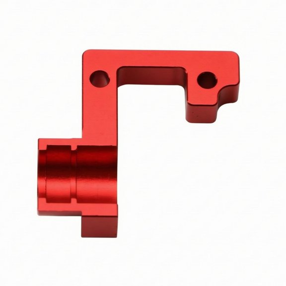 Lazsy TT02 Gearbox Shell Lightweight Open Gearbox Shell Upgrade Part Aluminum Alloy Transmissions Housing, Red