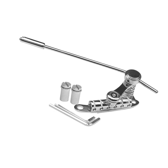 Lazsy Tailpiece Tremolo SG Guitar Tailpiece Vibrato Bridge Argent