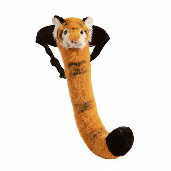 Lazsy  Tiger Stuffed Soft Tiger Tail Cuddly Stuffed Animal for Performance, Play