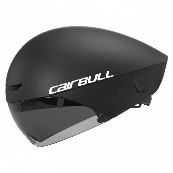 Lazsy Time Trial Helmet Aerodynamic Triathlon Helmet Sports Gear for Triathletes, Cyclists, Road, Black
