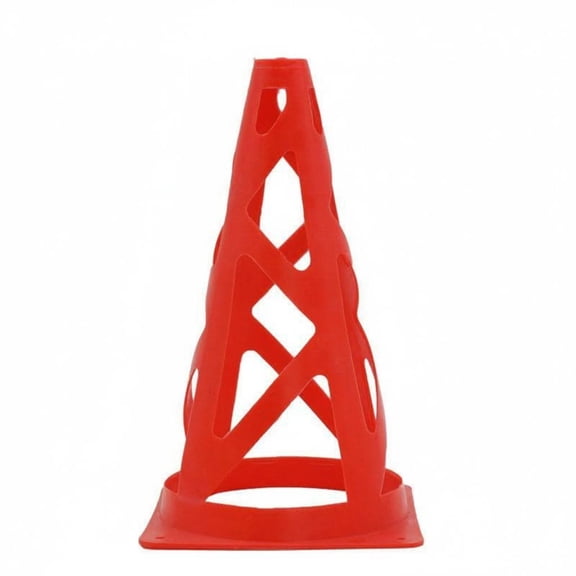 Lazsy Training Cone Stackable Training Cones High Visibility Colors Basketball Drill Cone for Coaches, Kids, Gym, Playground, Backyard