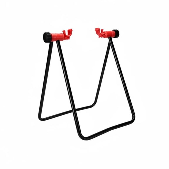Lazsy Triangular Bike Stand Upright Folding Bike Repair Stand Portable Cycle Accessory for Cyclists, Garage, Workshop, Foldable Triangle