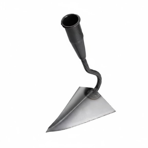 Lazsy Triangular Hoe Manganese Steel Narrow Point Hoe a Piece Forging Agricultural Implement for Farmers, Gardeners, Soil Loosening, Farming, Planting