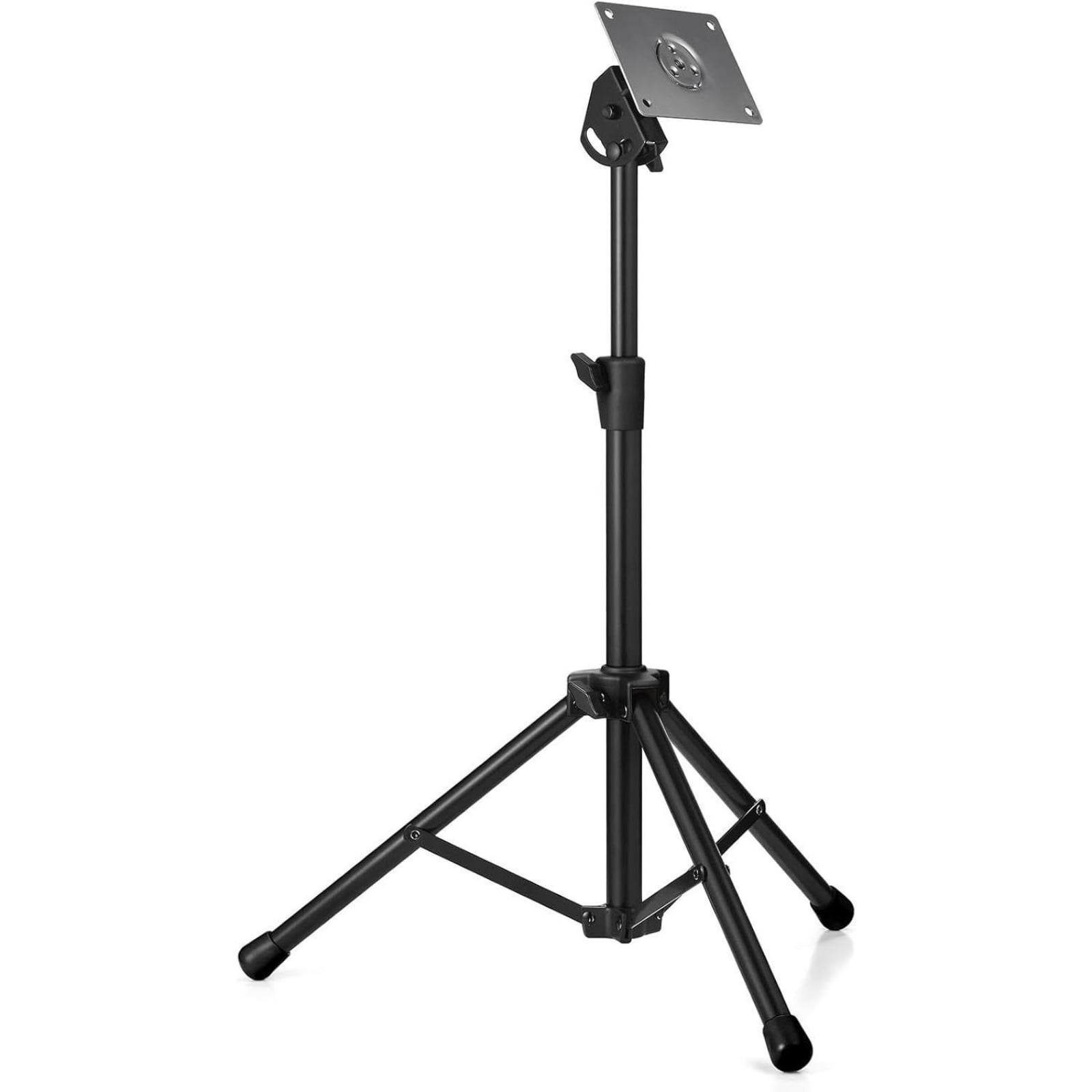 Lazsy Tripod Drum Pad Stand Adjustable Height Black Metal Percussion ...