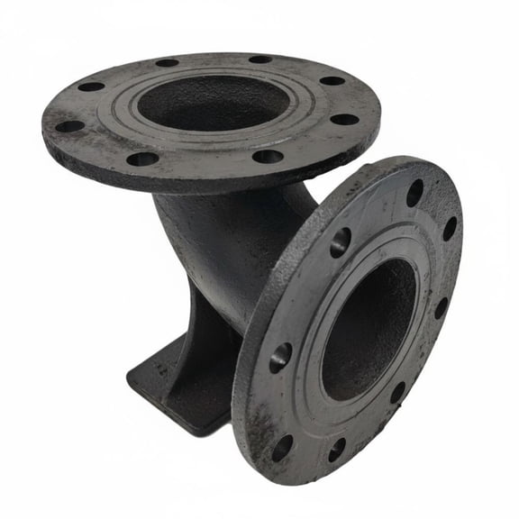 Lazsy Underground Hydrant Elbow Flanged Ends fire plug Elbow for Outdoor