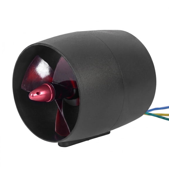 Lazsy Underwater Thruster Black Housing Underwater Thruster Compact Propeller Motor, Cw