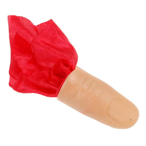 Lazsy Wonder Artificial Plastic Magic Thumb with Silk Magic Game Props Accessories