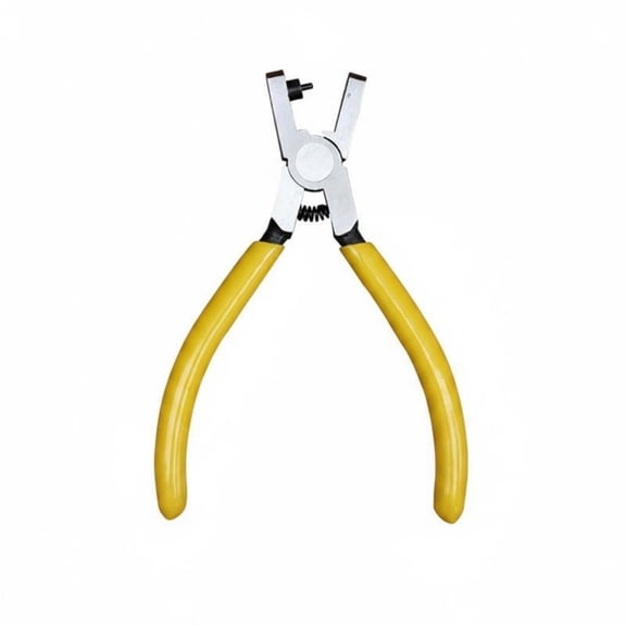 Lazsy Wristband Hole Punch Pliers Comfortable Grip Leather Strap Hole Puncher for DIY Enthusiasts