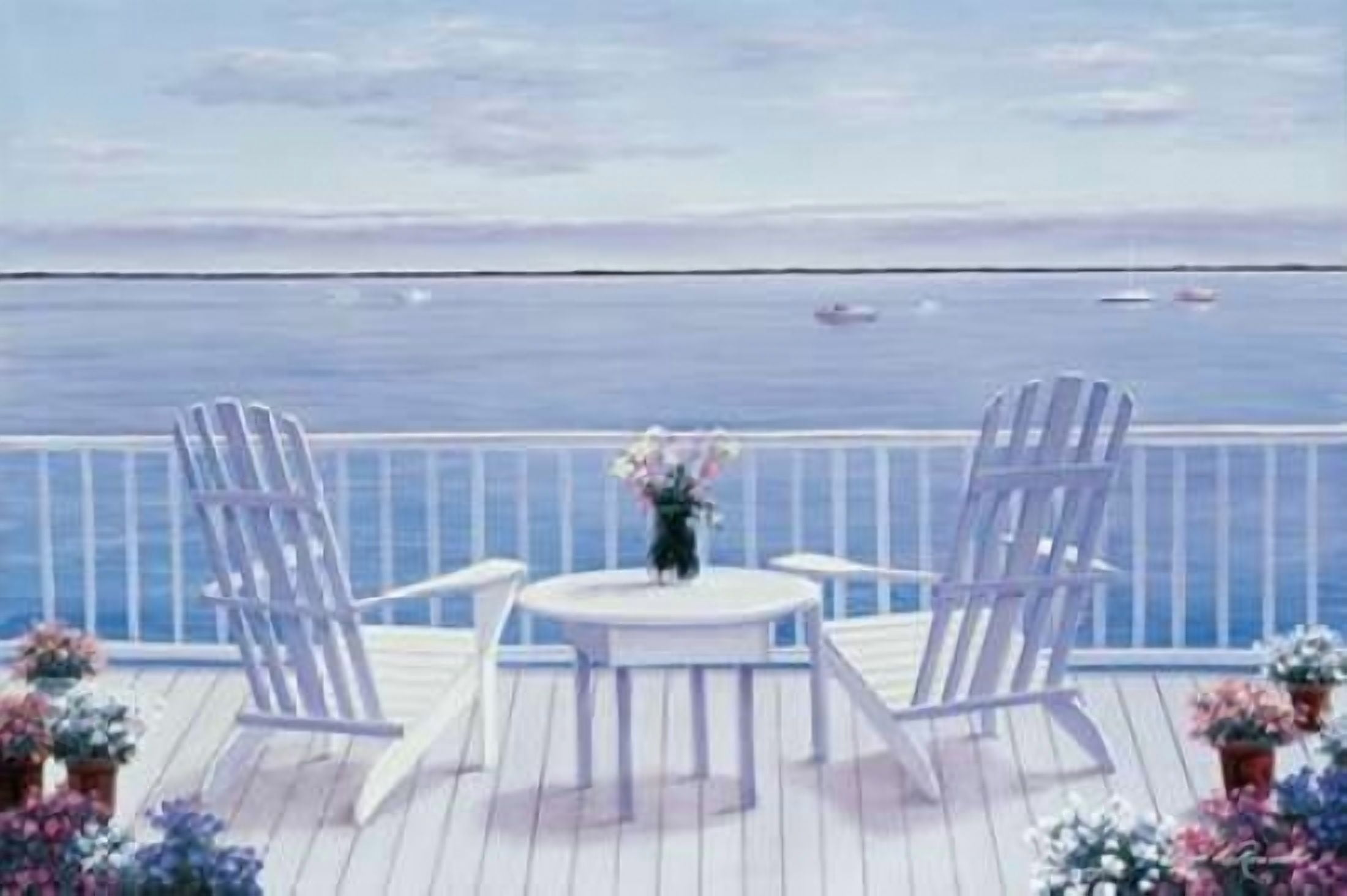 Lazy Afternoon Canvas Art - Diane Romanello (20 x 28)